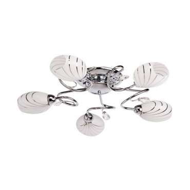 Люстра потолочная DeMarkt 267011705 Фиеста 5x60W E14